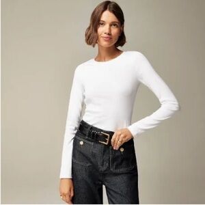 Long Sleeve Crewneck in Vintage Rib BP077